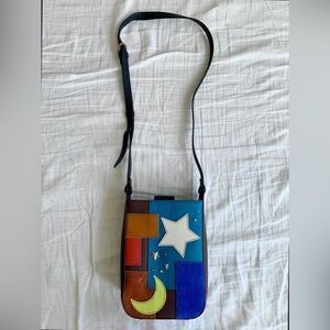 NWT Anna Sui Multicolor Crossbody Bag